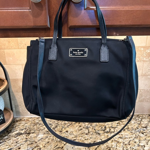 kate spade Handbags - KATE SPADE Blake Avenue Small Loden Crossbody Handbag Black Nylon EUC